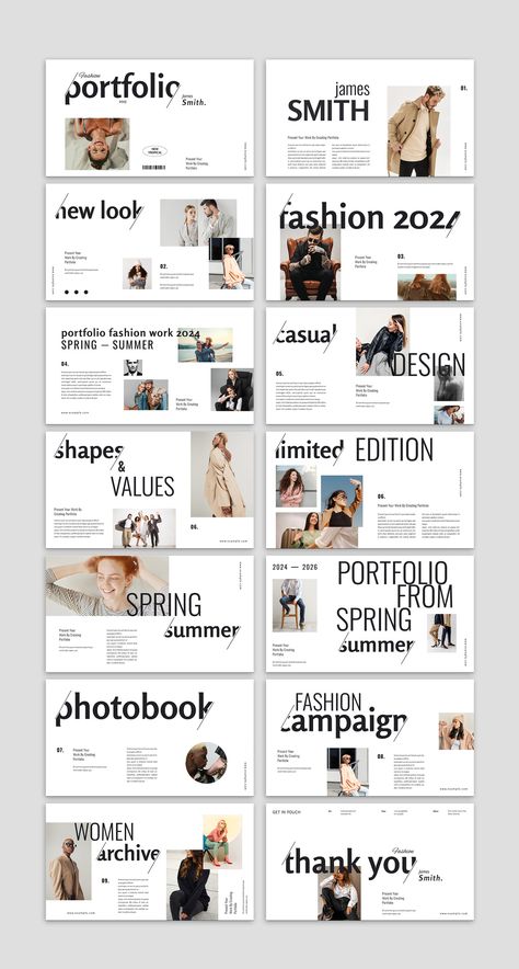 with clean lines and minimal details. Perfect for showcasing your latest Fashion Ppt Layout, Fashion Ppt Template, Fashion Presentation Layout, Fashion Presentation, Fashion Editorial Layout, Fashion Portfolio Layout, Ppt Template Design, Presentation Deck, New Look Fashion