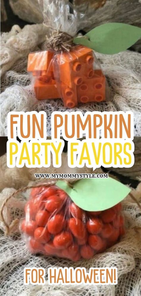 Create adorable and easy pumpkin party favors with this simple guide! Perfect for fall parties, Halloween, or Thanksgiving, these DIY pumpkin favors are a fun way to give your guests something memorable. Using candy, small toys, or homemade treats, you can craft these festive favors in no time. Whether for kids' parties or adult gatherings, these pumpkin-themed favors will add a festive touch to any fall celebration. Pumpkin Party Favors, Fall Party Favors, Pumpkin Favors, Thanksgiving Party Favors, Fall Party Themes, Thanksgiving Favors, Party Favors For Adults, Diy Party Favors, Fun Pumpkins