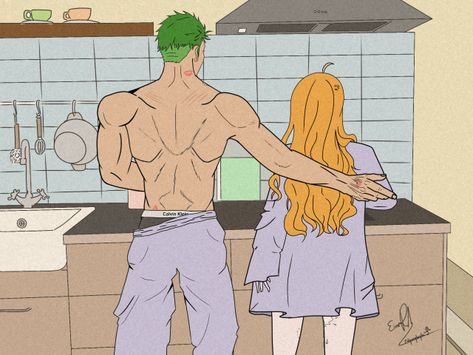 Zoro Birthday, Nami X Zoro, Zoro X Nami, Nami Zoro, Zoro Nami, One Piece Funny, One Piece Luffy, Roronoa Zoro, One Piece Anime