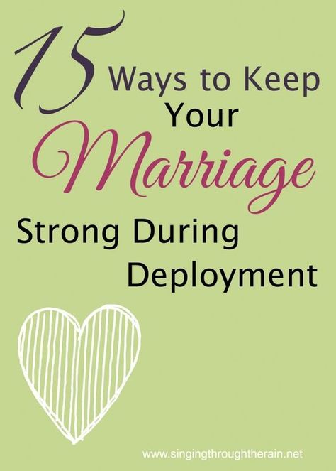 Keep Your Marriage Strong During Deployment - Keeping your marriage strong is hard work, but keeping your marriage strong during deployment can be even harder because of the distance. Even though your spouse may be thousands of miles away, there are plenty of unique things you can do to stay close and keep your marriage strong. #militarylife #deployment Navy Deployment, Navy Wife Life, Military Marriage, Deployment Homecoming, Military Wife Life, Army Wife Life, Navy Girlfriend, Military Deployment, Marine Wife