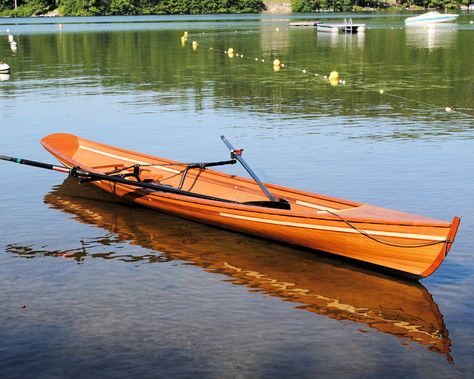 designing a fast rowboat [Archive] - Page 5 - Boat Design Forums Rowing Shell, Rc Boats Models, Model Boat Plans, Boat Crafts, Wood Boat Plans, Plywood Boat, Kayak Boats, Row Boats, Wooden Boat Building