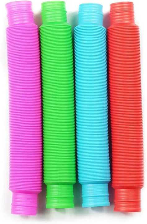 Pop tubes are fu! Fidget Party, Pop Tube, Fidgets Toys, Womens Rucksack, Figet Toys, Tactile Stimulation, Cool Fidget Toys, Toothpaste Holder, Bubble Wands