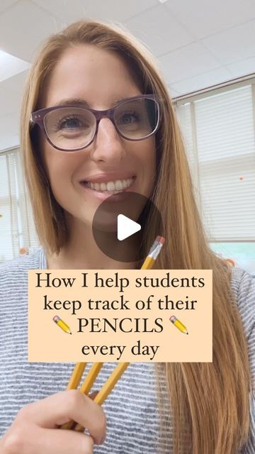 Jenna ✨Classroom Management Tips✨ on Instagram: "🤩 GAME CHANGING PENCIL PLAN 🤩✏️  SAVE 💌 this pencil tip for your sanity.  You know the struggle…Kids start to lose their pencils and you’re not actually sure where they all go. Then - all of a sudden, you have 5 pencils left. 😂  This has been our BEST plan yet! I’ll probably do this every year now.   Here are some more details:  -Erasers are shared and are in the center caddy on each table.  -If their erasers are already used on their pencils, they can use a big eraser!  -I will probably take the time to replenish pencils before each break. We will set up new pencils with flags if needed. -If a pencil breaks at the rug, I provide that student with a “loaner pencil” for the time being (they are black pencils - not yellow).  -I always foun Pencil Classroom Management, Pencil Storage Ideas Classroom, Classroom Pencil Storage, Pencil System For Classroom, Pencil Parking Lot Classroom, Classroom Pencil Management, Pencil Management, Sharp Pencils, Pencil Organizer