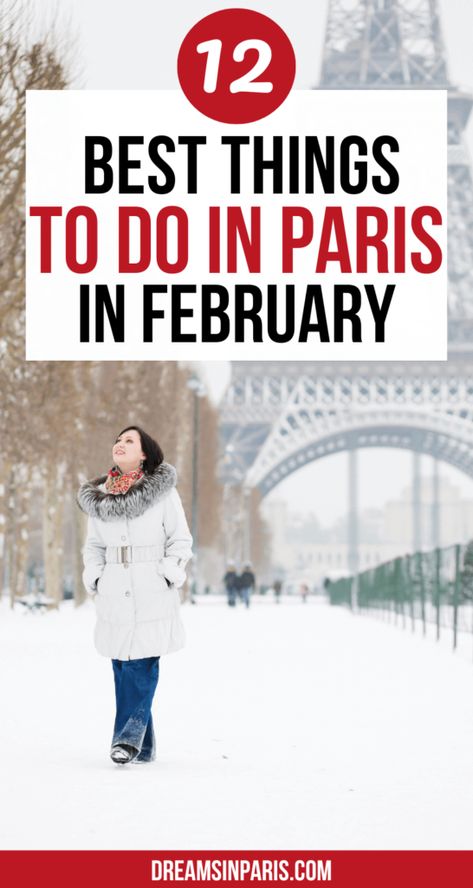 Looking for the best things to do in Paris in February, this article will give you a number of options. We'll also look at the weather in Paris in February, what to wear in Paris in February, and everything you need to plan your trip to Paris with ease. |What to do in Paris in February| February in Paris| tips for visiting Paris in winter| winter in Paris| Valentines In Paris, February In Paris, Paris In February, What To Pack For Paris, Pullman Paris, Paris In Winter, Traveling To Paris, Paris Packing, What To Do In Paris