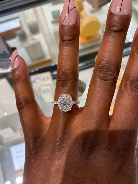 Black People Weddings, Dream Wedding Ring, Oval Setting, Marriage Ring, Black Engagement Ring, Cute Engagement Rings, Black Wedding Rings, Vision Board Photos, Future Engagement Rings