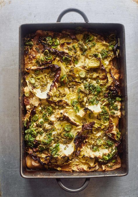 Best Yotam Ottolenghi Christmas Recipes for Xmas 2021 Yotam Ottolenghi Recipes, Ottolenghi Recipes, Cabbage And Potatoes, Kitchen S, Savoy Cabbage, Potato Gratin, Vegetarian Recipe, Nigella Lawson, Cabbage Recipes