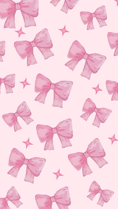 Pink Background Coquette, Pink Wallpaper Bow, Pink Coquette Background, Cute Bow Wallpaper, Coquette Wallpaper Iphone Aesthetic, Pink Coquette Wallpaper, Pink Bow Wallpaper, Coquette Background, Iphone Wallpaper Vintage Hipster