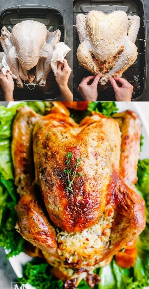 Stuffing A Turkey How To, Turkey Stuffed With Stuffing, Stuff A Turkey With Stuffing, How To Cook A Turkey With Stuffing, How To Cook Stuffed Turkey In Oven, Turkey With Stuffing Inside Recipes, Best Stuffed Turkey Recipe, Roast Turkey With Stuffing, How To Cook A Stuffed Turkey In The Oven