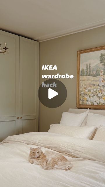 Ikea Kleppstad Wardrobe Hack, Kleppstad Ikea Hack, Ikea Pax Wardrobe Hack, Ikea Wardrobe Hack, Reserve Home, Ikea Pax Hack, Ikea Wardrobe, Ikea Pax Wardrobe, Pax Wardrobe