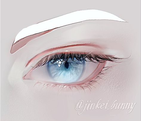 Anime Lashes, Light Blue Eyes, Eyes Artwork, 얼굴 그리기, Blue Anime, Anime Eye Drawing, Long Lashes, Anime Drawings Tutorials, Anime Eyes