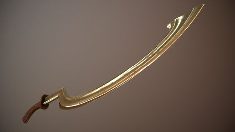 ArtStation - Bronze Khopesh - Weapon a Day For a Week - Day 1, Zac Phoenix Egyptian Khopesh, Day Challenge, Bronze Age, Phoenix, Gold Bracelet, Gold, Design