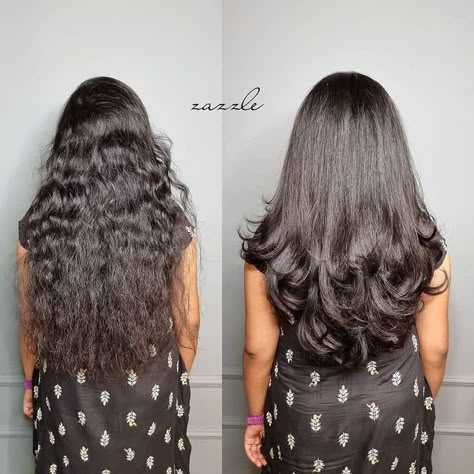 Haircuts For Medium Length Hair Layered, Indian Hair Cuts, Hair Style On Saree, Hair Style Vedio, Haircuts For Long Hair With Layers, Haircuts For Medium Length Hair, Long Indian Hair, Layered Haircuts For Medium Hair, Long Silky Hair