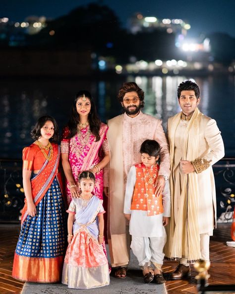 82.6k Likes, 258 Comments - Allu Sneha Reddy (@allusnehareddy) on Instagram: “#onewithmybabies ❤️Anvi, Ayaan,Arha’ clothes @samtaandshrutistudio” Allu Sneha Reddy, Allu Arha, Niharika Konidela, Sneha Reddy, Smart Boys, Kids Lehenga Choli, Kids Dress Boys, Wedding Dresses Men Indian, Kids Ethnic Wear