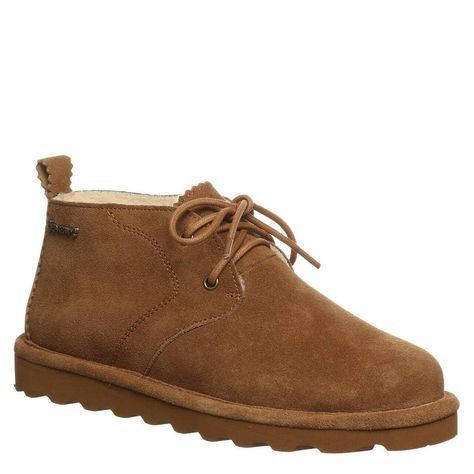 Boots Shown- Skye Color- Hickory 3.5” Tall Lined On The Inside With Wool Blend. Outer Shoe- Made Of Suede Treated With Neverwet Technology *If You’re A Half Size, Please Size Up. Example- If You’re A Size 6.5 , You Would Order A Size 7 Retails In Store Or On Website For $90 Suede Chukkas, Ankle Heels, Slip On Boots, Wide Boots, Bearpaw Boots, Womens Ankle Boots, Mid Calf Boots, Suede Shoes, Lace Boots