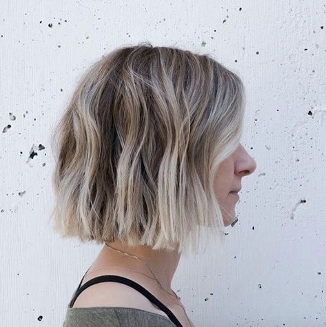 Looks For Short Hair, Textured Bob Hairstyles, Line Bob Haircut, Balayage Bob, Wavy Bob Haircuts, Messy Bob Hairstyles, Wavy Bob Hairstyles, Choppy Bob Hairstyles, Bob Hairstyles For Fine Hair