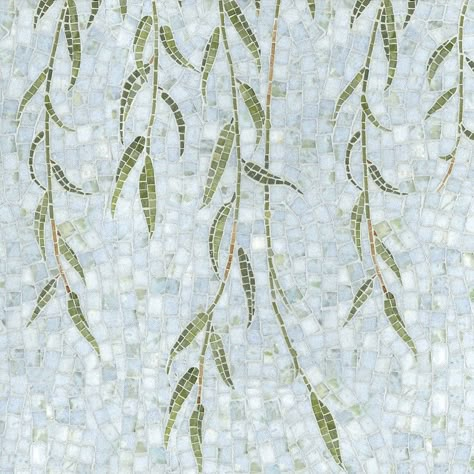 Willow Ravenna Mosaics, New Ravenna, Mosaic Murals, Mosaic Artwork, Tile Wall, Mosaic Ideas, Mosaic Projects, Mosaic Diy, Mosaic Wall