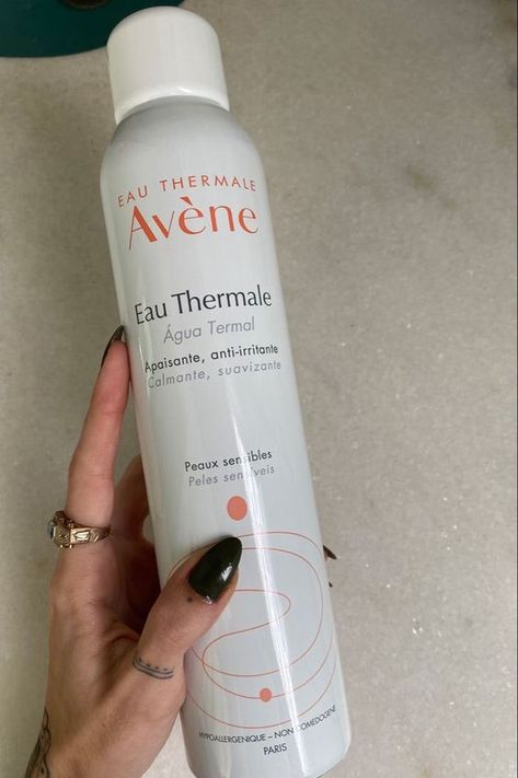 Eau Thermale Avène Thermal Spring Water is a soothing and calming facial mist spray specially formulated for sensitive skin. Derived from natural thermal springs, this mist provides instant relief and refreshment, helping to reduce skin irritation and redness. Its gentle formula makes it a go-to solution for enhancing comfort and hydration for sensitive skin types. Avene Skincare, Homemade Body Care, Avene Thermal Spring Water, Thermal Spring Water, Thermal Spring, Pretty Skin Care, Sensitive Skin Care, Pretty Skin, Skin Complexion