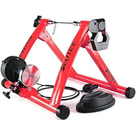 Sportneer Bike Trainer Stand Indoor Riding-Magnetic Stationary Bicycle Exercise Stand with Noise Reduction Wheel, 6 Resistance Adjustable, Bike Trainers - Amazon Canada Bicycle Trainer, Stationary Bicycle, Indoor Bike Trainer, Cycle Training, Bicycle Workout, Indoor Workout, Bike Trainer, Bike Training, Indoor Bike