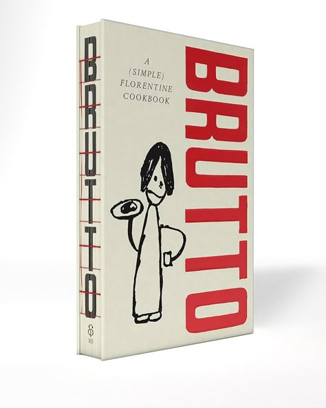 Brutto: A (Simple) Florentine Cookbook: Amazon.co.uk: Norman, Russell: 9781529197143: Books Coffee Book Design, Cookbook Design Layout, Cookbook Layout, Cookbook Cover Design, Kitchen Book, Art Book Fair, Cookbook Design, Cooking Book, Movie Club