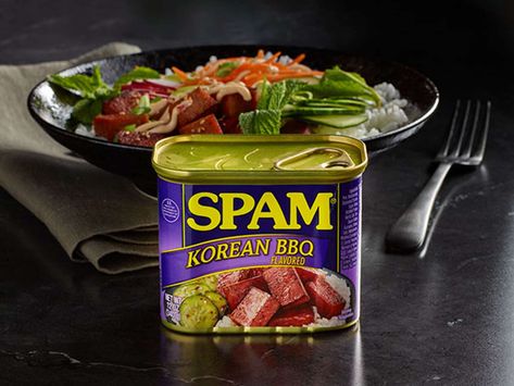 Spam Just Launched a New Flavor and We Tried It First Korean Spam, Spam Recipes, 5 Ingredient Dinners, Asian Inspired Dishes, Health Dinner, Eastern Cuisine, Health Dinner Recipes, Korean Bbq, Salad Side Dishes