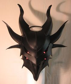 Mascara Oni, Armadura Cosplay, Demon Mask, Dragon Mask, Mask Drawing, Leather Mask, 다크 판타지, Cool Masks, Masks Art