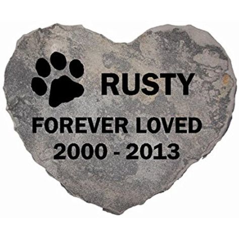 Pet Memorial Headstone Grave Marker Sandblast Engraved Gray Natural Stone Heart >>> You can find out more details at the link of the image. (This is an affiliate link) #Memorials Cat Grave Marker, Painting On Stones, Stone Quotes, Baby Clothes Quilt, Memorial Statues, Pet Memorial Stones, Shape Pictures, Nursing Supplies, Memorial Stones