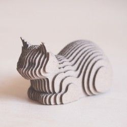 Cardboard Art Projects, Ap 3d Art, Cardboard Sculptures, Cnc Furniture Plans, Cardboard Animals, Cat Template, Animal Templates, Cardboard Toys, Cardboard Sculpture