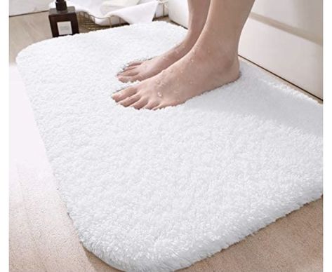 White Bathroom Rug, Chenille Bath Mat, Bathroom Bath Mats, Bathroom Floor Mat, Bathroom Rugs Bath Mats, Cotton Bath Rug, Tub Shower, Carpet Mat, Shower Mat