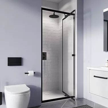 Cleaning Shower Glass, Small Bathroom With Shower, Stylish Doors, Small Showers, Shower Fittings, Sliding Shower Door, Modern Shower, Wall Hung Vanity, Shower Cleaner