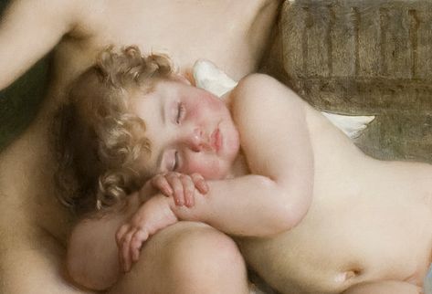 "Courage, dear heart" uploaded by Jess . on We Heart It Emile Munier, Cherub Art, Greek Mythology Goddesses, 18th Century Paintings, Rennaissance Art, Terms Of Endearment, Extroverted Introvert, Baby Painting, My Themes