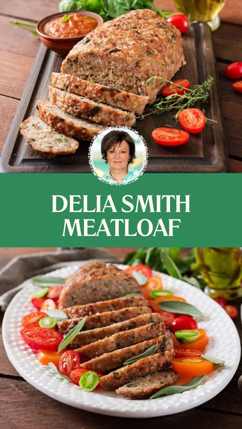 Delia Smith Meatloaf Delia Smith Recipes, Egg White Bread, Streaky Bacon, English Mustard, Foodie Lover, Delia Smith, Mustard Powder, Minced Pork, Minced Beef