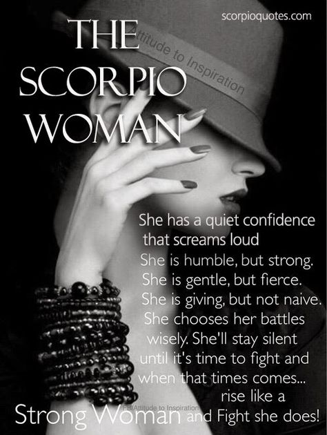 The Scorpio Woman Traits #003: | Scorpio Quotes Scorpio Women Quotes, Scorpio Queen, All About Scorpio, Scorpio Women, Sagittarius Moon, Woman Character, Scorpio Traits, The Scorpions, Scorpio Girl