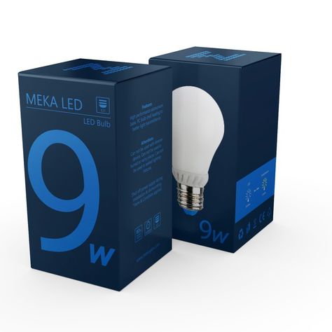 Create a unique,colourful Bulb Packaging, Led Bulb Packaging, Electronics Packaging, Custom Product Packaging, Electronic Packaging, Business Card Minimalist, Box Packaging Design, Box Mockup, Packing Design