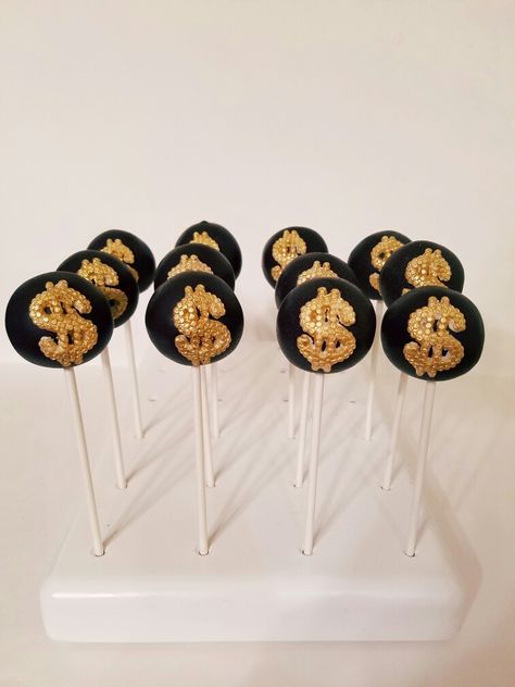 Dollar Sign Cake Pops Cake For Adults Men, House Party Ideas For Adults, Birthday Cake For Adults, House Party Ideas, Bride Party Ideas, Party Ideas For Adults, Lemon And Coconut Cake, Money Cake, Birthday Cake Pops