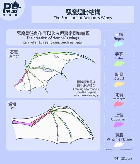 Wind Drawing, Demon Wings, Random Aesthetics, Digital Art Beginner, Wings Art, Dragon Wings, Upper Arms, Character Design References, Design Reference