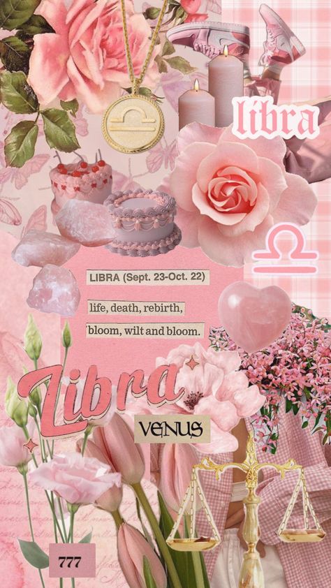 libra szn ⚖️ #libra #pink #aesthetic #collage #wallpaper #fyp #libraaesthetic #libravibes #pinkaesthetic #pinkcollage #shufflefyp #inspo #moodboard #love #vibes Libra Midheaven, Libra Rising Aesthetic, Them Wallpaper, Pink Aesthetic Collage, Libra Szn, Tablet Aesthetic, Libra Aesthetic, Aesthetic Collage Wallpaper, Libra Things