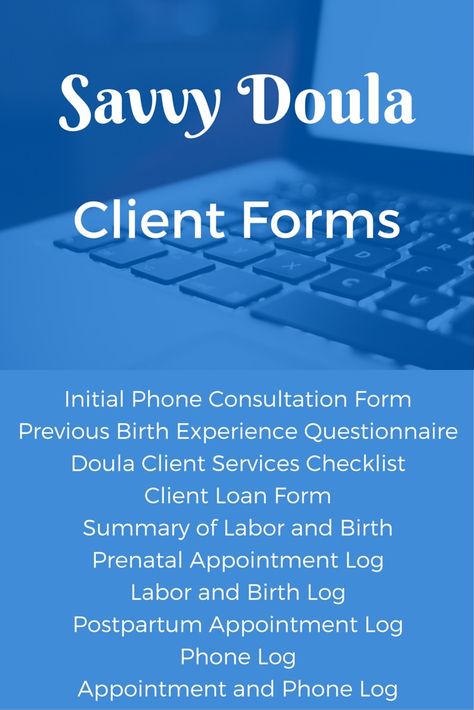 Savvy Doula Client Forms – Complete Set Doula Tips, Doula Bag, Becoming A Doula, Prenatal Appointment, Midwifery Student, Doula Care, Doula Training, Doula Business, How To Get Pregnant