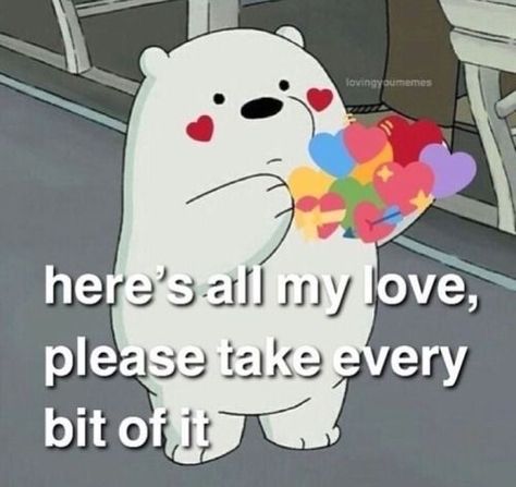 For My Crush, Cute Love Memes, Crush Memes, Cute Bunny Cartoon, Boyfriend Memes, 100 Followers, Cute Messages, Lovey Dovey, More Love