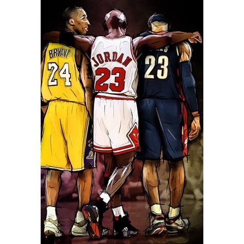 Michael Jordan Kobe Bryant, Lebron James Michael Jordan, Basketball Kobe, Lebron James Art, Lebron James Poster, Michael Jordan Poster, Kobe Bryant Lebron James, James Basketball, Kobe Bryant Michael Jordan