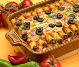 Enchilada Bake, Mexican Dishes, Om Nom, Main Dish Recipes, I Love Food, Mexican Food, On The Side, Yummy Dinners, Peppers