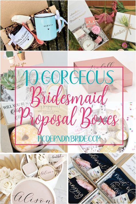 10 Gorgeous Bridesmaid Proposal Box Ideas Ideas To Ask Bridesmaids To Be In Wedding, Asking To Be Bridesmaid Ideas Diy, Ideas On How To Ask Bridesmaids, Cute Ways To Ask Your Bridal Party, Bridemaids Gifts Unique Bridesmaid Proposal, Self Care Bridesmaid Proposal, Meaningful Bridesmaid Proposal, Cheap Bridesmaid Proposal Diy, Cute Way To Ask Bridesmaids