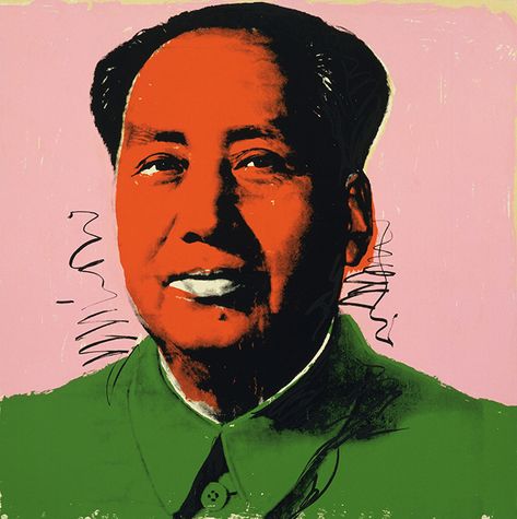 Andy Warhol, Mao 94, 1972, Screen Print (S) Warhol Portraits, Andy Warhol Portraits, Pop Art Andy Warhol, Don Delillo, Warhol Pop Art, Art Andy Warhol, Andy Warhol Pop Art, Andy Warhol Art, Mao Zedong