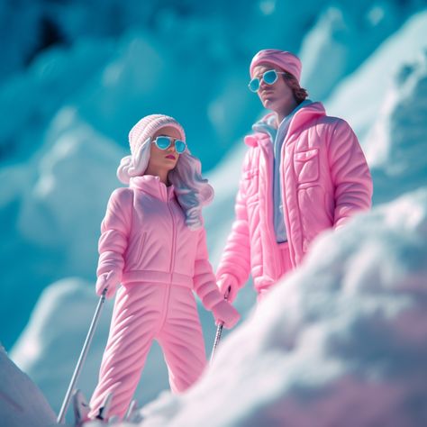 Ski Barbie Costume, Ski Barbie, Skiing In Colorado, Yummy Gloss, Barbie Winter, Barbie Series, Athleisure Winter, American Holiday, Barbie Costume