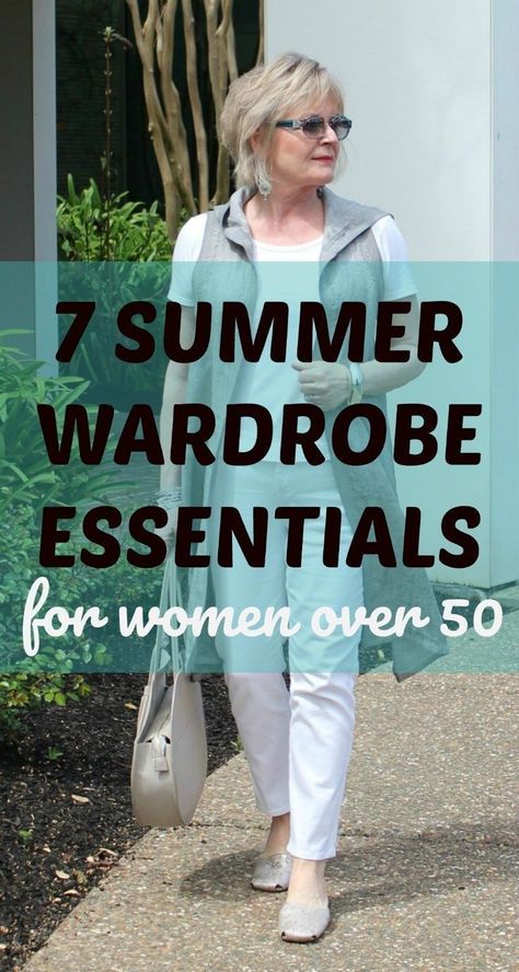 Casual Dresses For Summer, Dressing Over 60, Midlife Fashion, Clothes For Women Over 50, Casual Summer Outfits For Women, Mode Tips, Summer Outfits Women Over 40, Summer Wardrobe Essentials, Over 60 Fashion