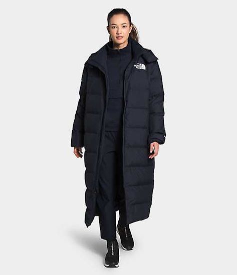 The North Face Long Jacket, Northface Long Winter Jacket, North Face Parka Outfit, North Face Long Winter Coat, North Face Jacket Long, North Face Long Puffer Jacket, Long Puffer Coat Outfit, Long North Face Jacket, Parka Outfit