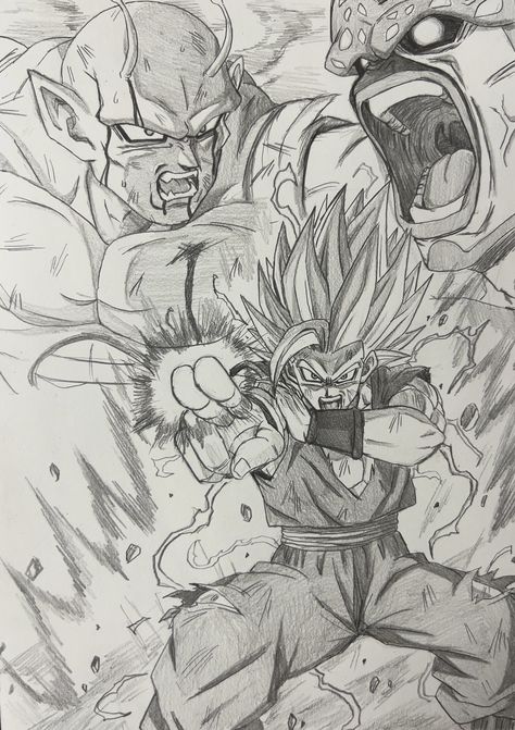 Celtic Dragon Drawing, Gohan Beast, Dbz Drawings, Comic Art Sketch, Anime Drawing Sketches, Tous Les Anime, Dragon Ball Painting, Best Anime Drawings, Dragon Ball Art Goku