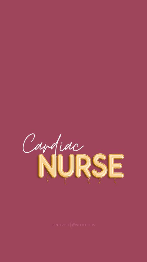 Cardiac Nurse Quotes, Cardiac Nurse Aesthetic, Nursing Widget, Nurse Background, Nursing Wallpaper, Cardiology Nursing, Nurse Skills, Nursing Goals, Cardiac Nurse