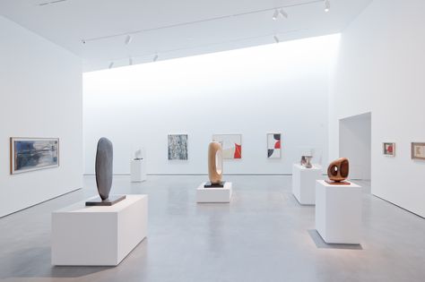 sculpture gallery Hepworth Wakefield, David Chipperfield Architects, David Chipperfield, Museum Interior, Art Galleries Design, Exhibition Room, Art Gallery Interior, Gallery Design, Wakefield