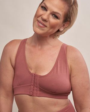 Rora Pocketed Front Closure Bra | Comfortable & Supportive | AnaOno Front Closure Bras, Surgery Bra, Post Mastectomy Bras, Mastectomy Recovery, Mastectomy Bras, Bilateral Mastectomy, Wedding Makeup Bride, Post Surgery Bra, Glam Wedding Makeup