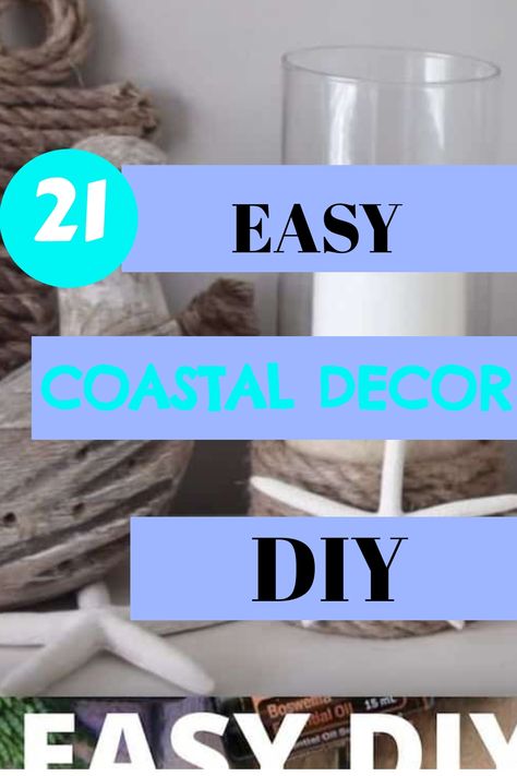 Discover a variety of coastal decor items to spruce up your home with a soothing nautical vibe. Transform your space affordably by trying out these simple and creative DIY decoration ideas. Embrace the serenity of the coast in your living space without breaking the bank. Nautical Bathroom Diy, Diy Sconces Ideas, Nautical Decor Diy, Amazing Ikea Hacks, Diy Coastal Decor, Nautical Rope Mirror, Diy Nautical Decor, Diy Decoration Ideas, Beach Themed Crafts